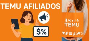 Seja afiliado Temu